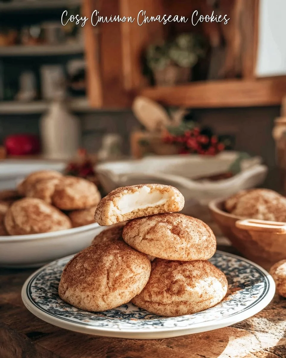 Cinnamon Cream Cheese Cookies