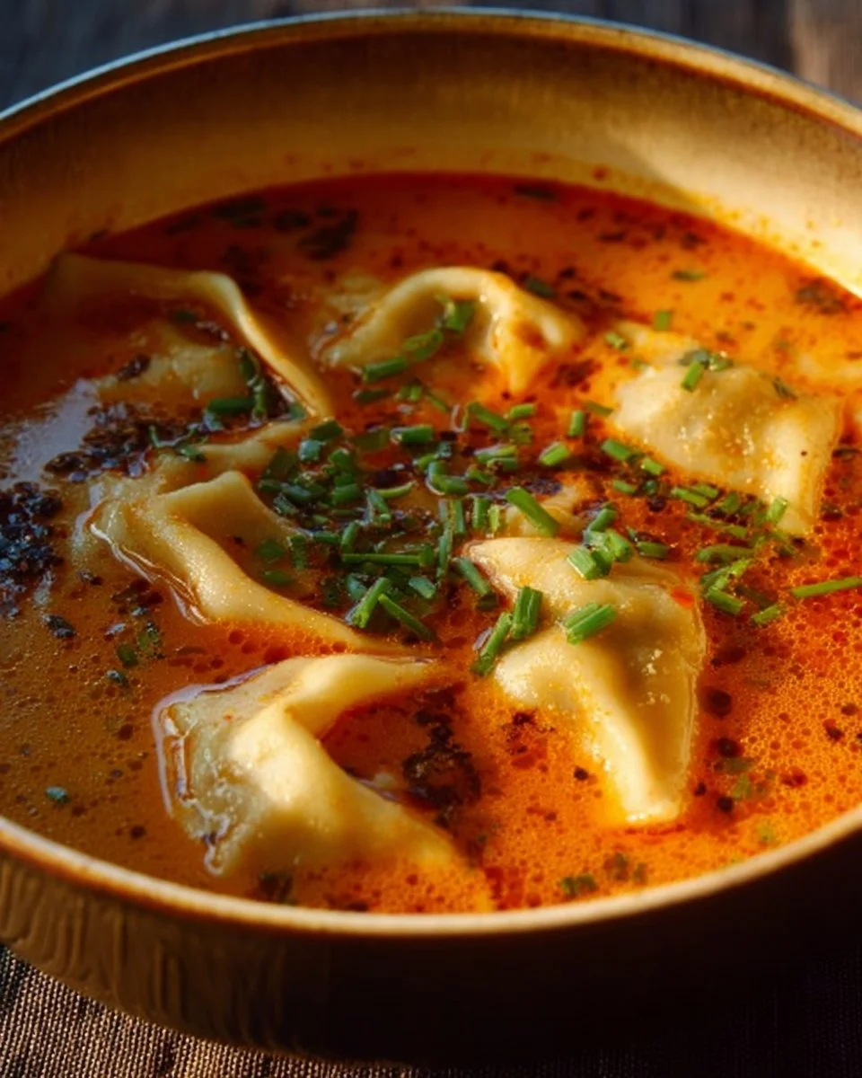 Coconut Curry Soup with Dumplings