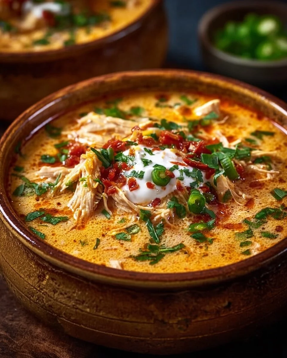 Creamy Chicken Enchilada Soup