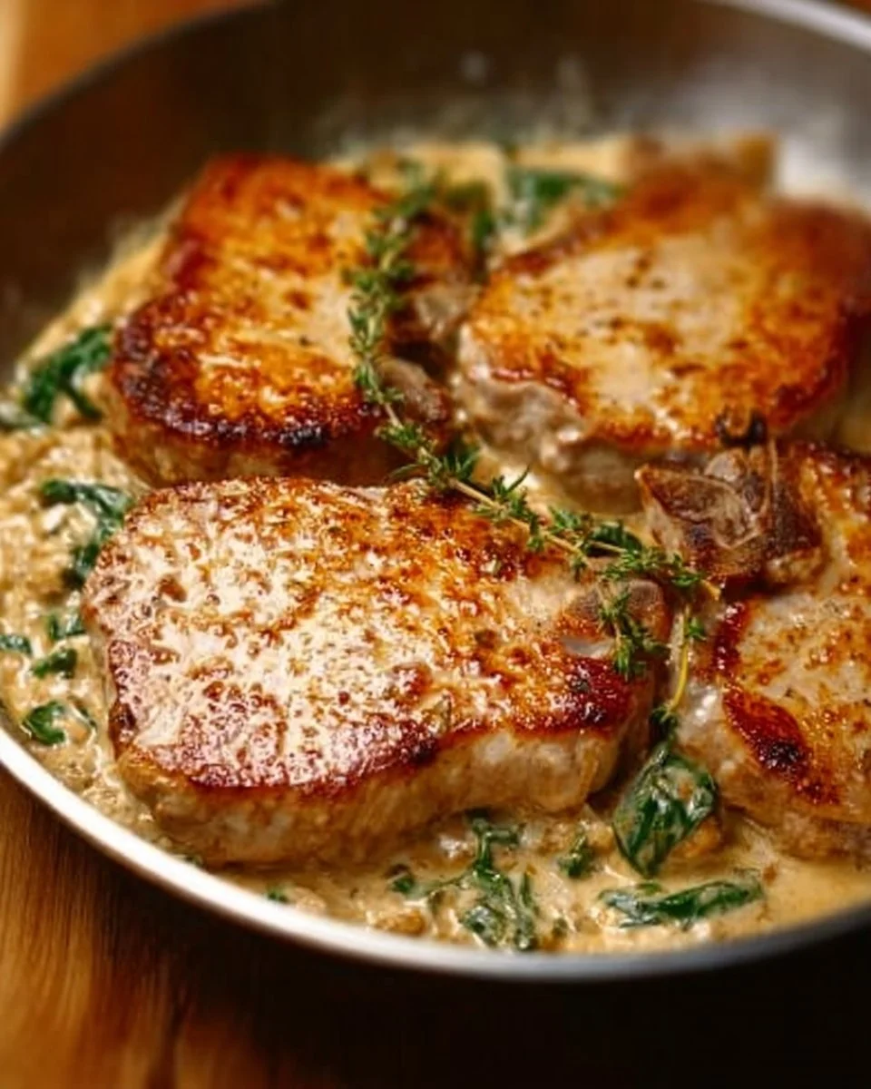 Creamy Pork Chops