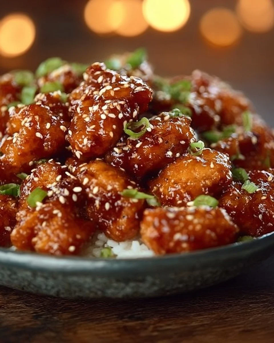 Crispy Sesame Chicken