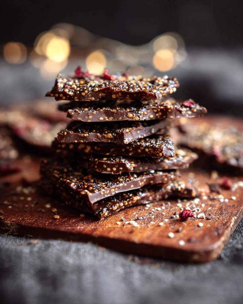 Chocolate Quinoa Bark