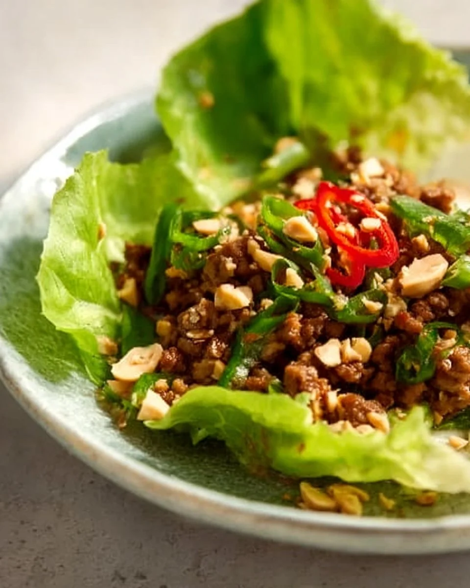 San Choy Bow (Chinese Lettuce Wraps)