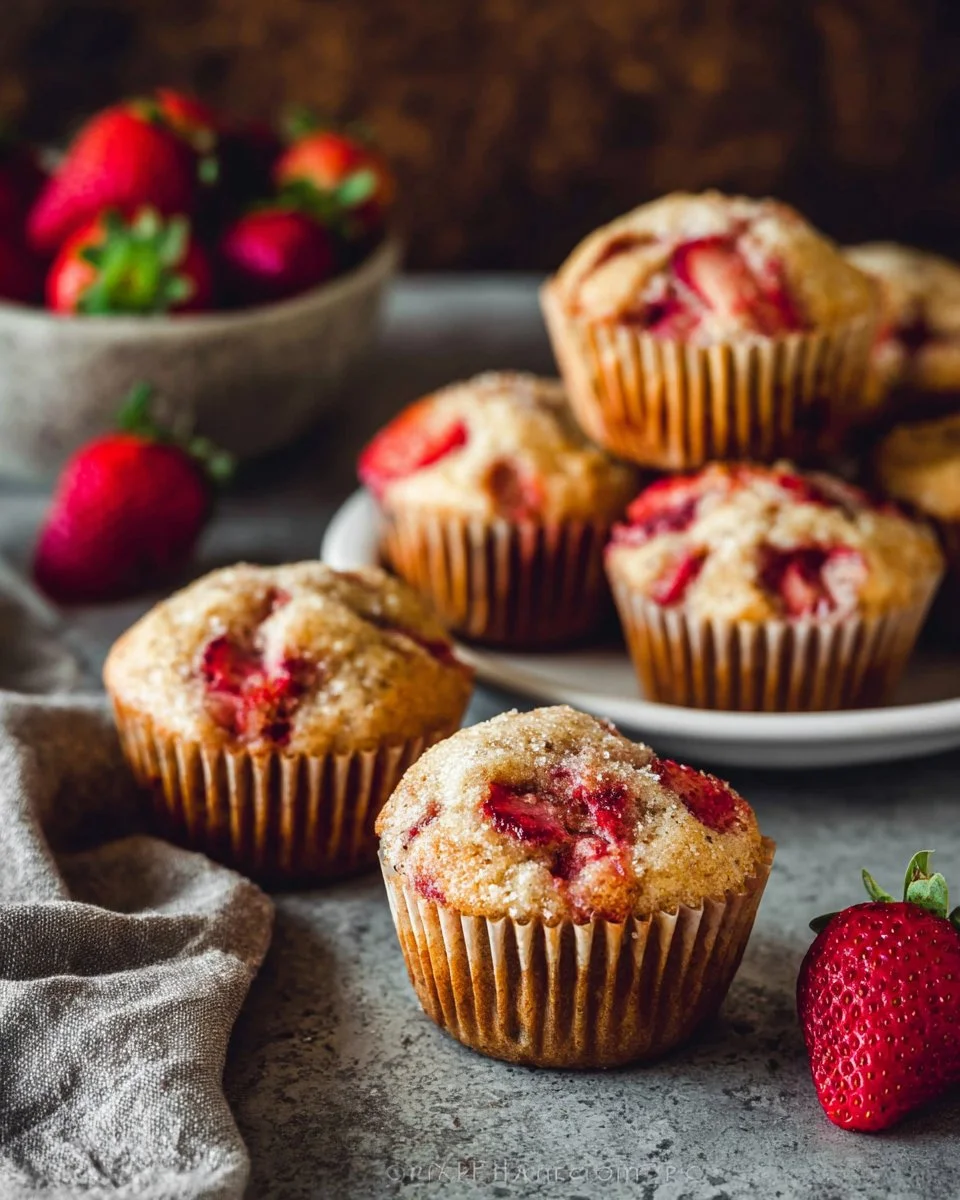 Strawberry Muffins