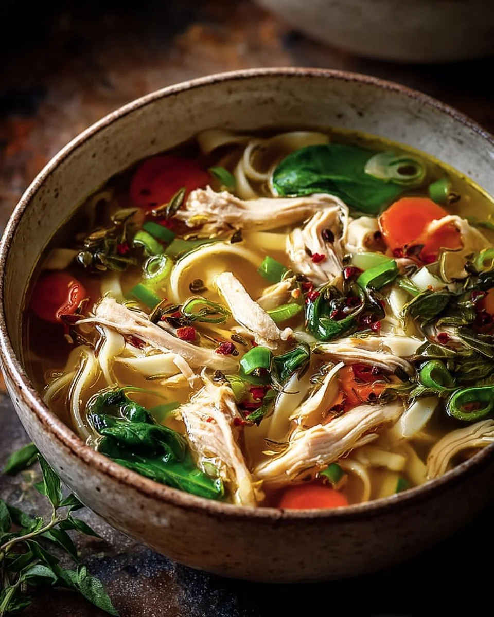 Ginger Garlic Chicken Noodle Soup: An Incredible Ultimate Recipe for Comfort