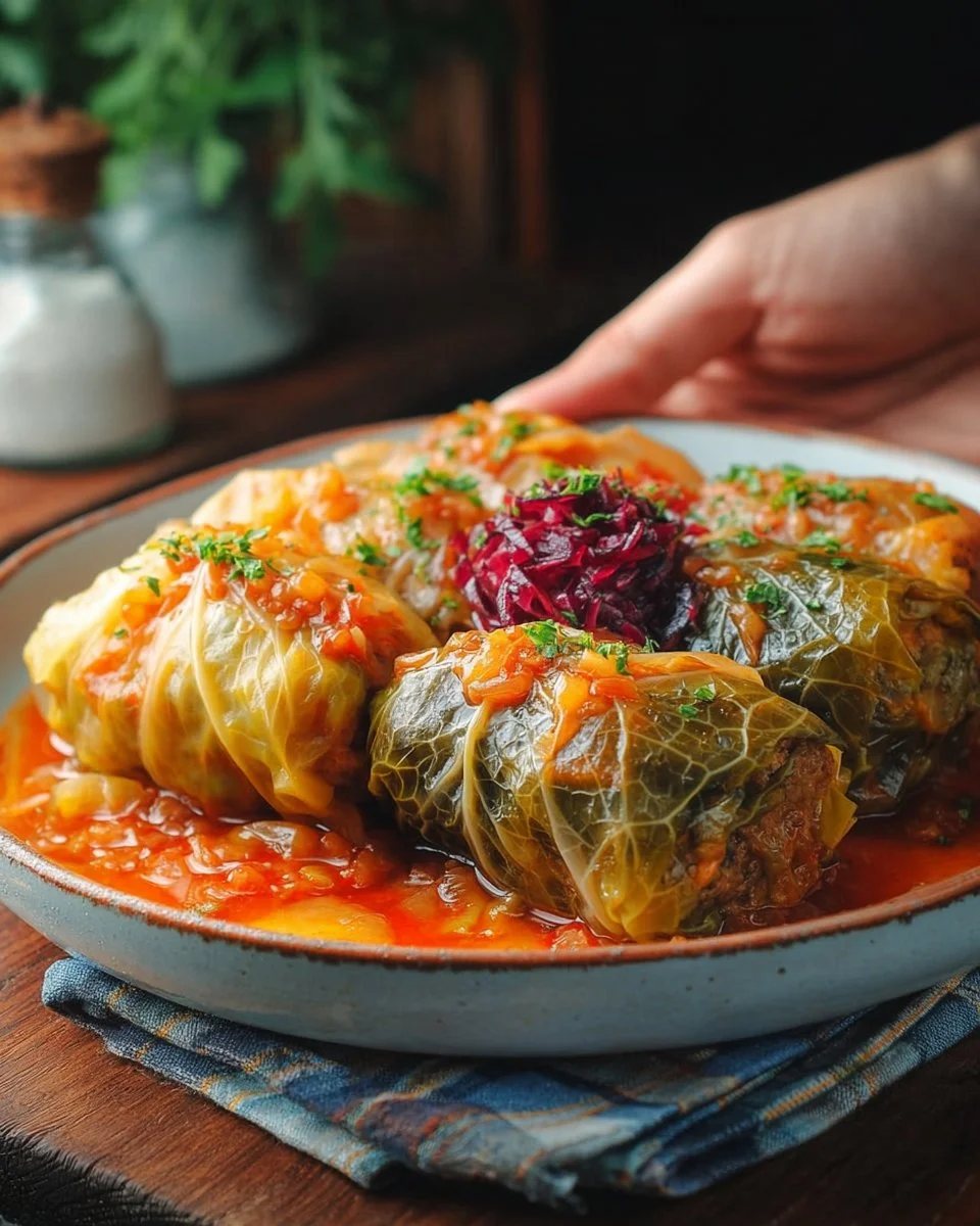 Golubtsi Recipe (Easy Russian Stuffed Cabbage)