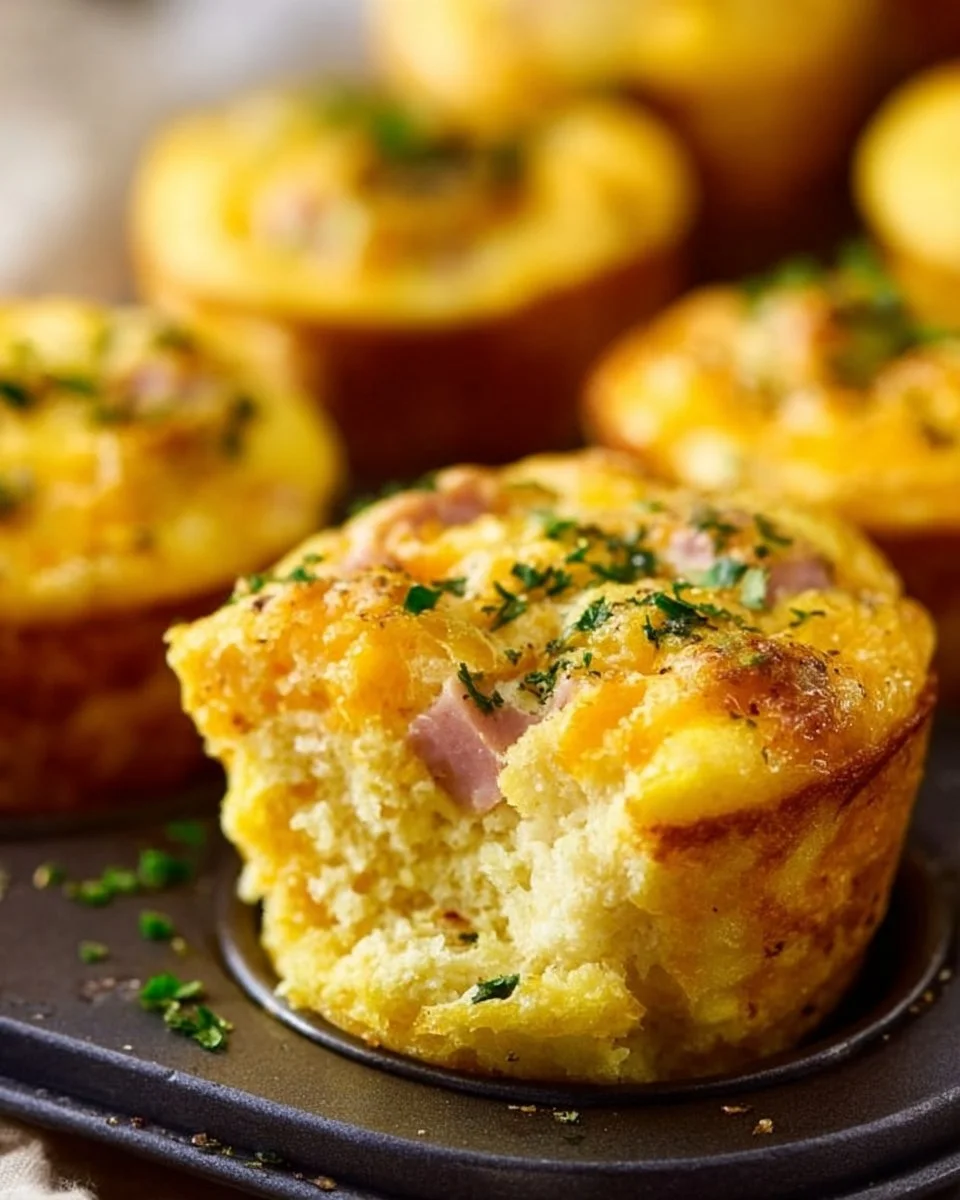 Ham and Cheese Egg Muffins for Quick Breakfasts