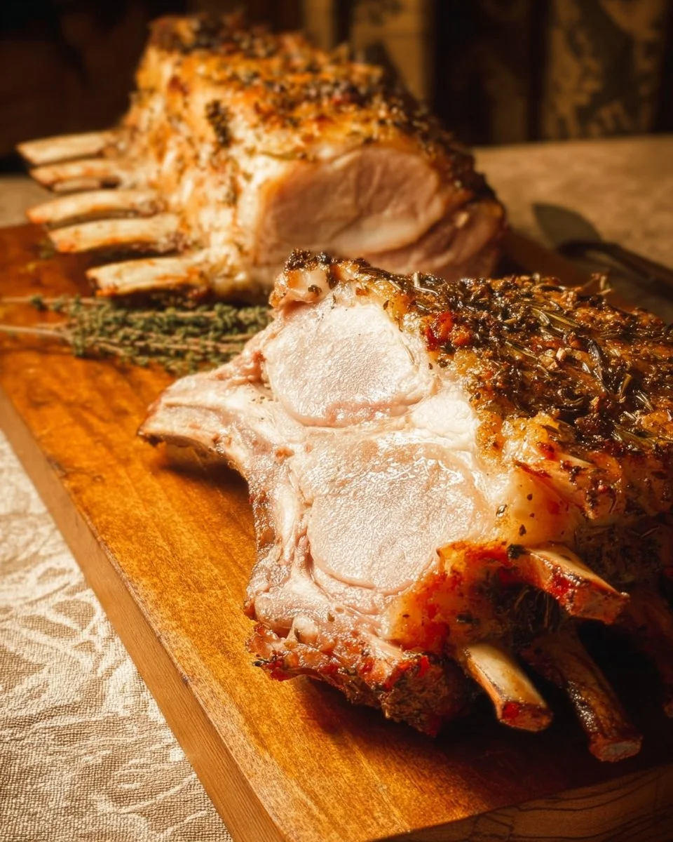 Herb-Roasted Rack of Pork