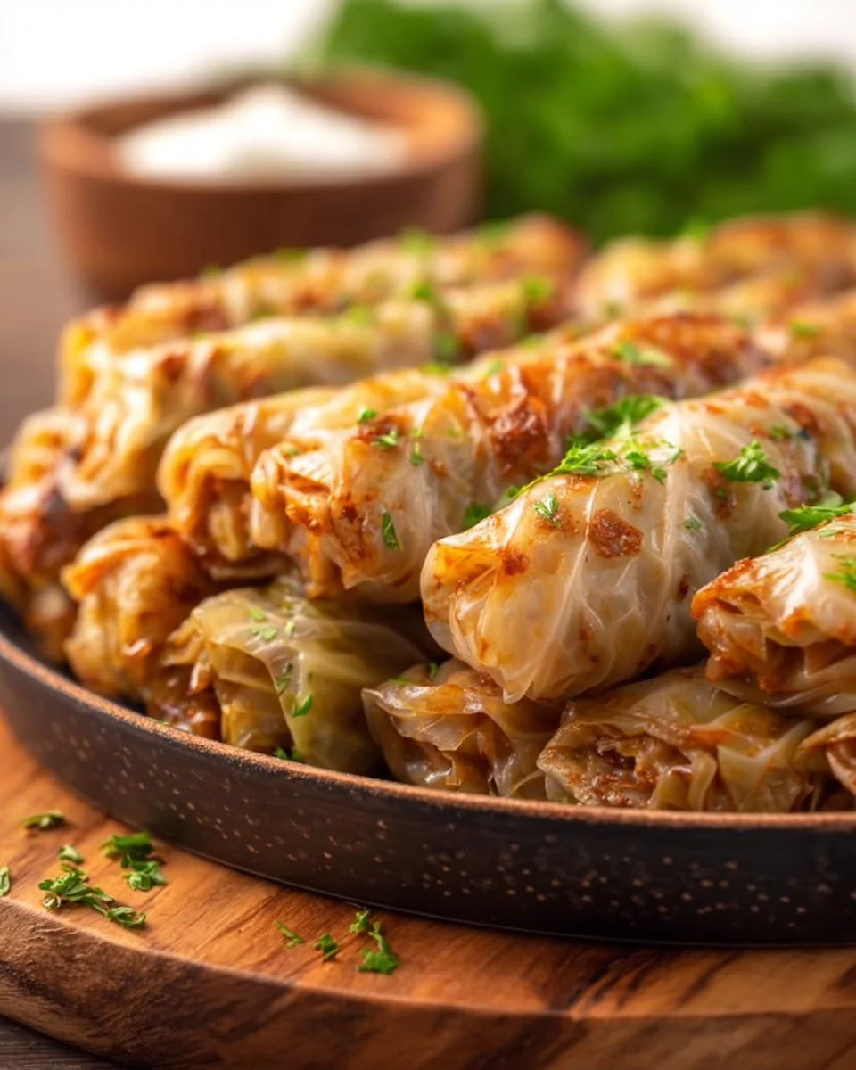 Herby Egyptian Cabbage Rolls