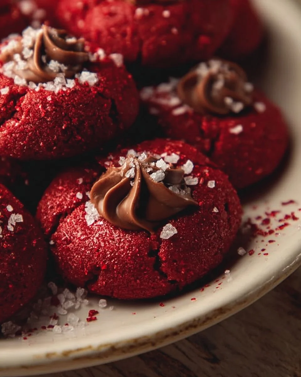 Hershey's Red Velvet Blossoms