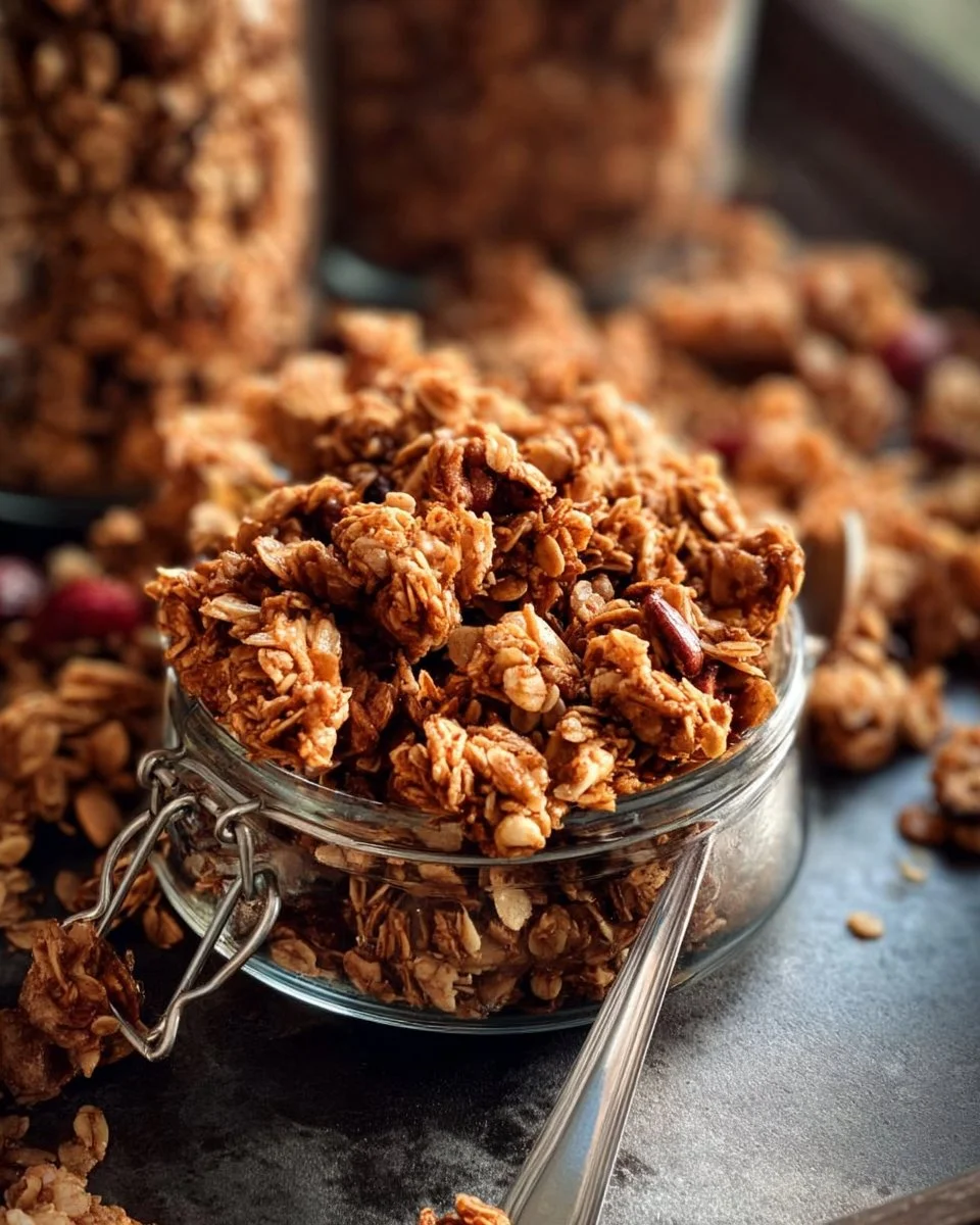 Homemade Peanut Butter Granola