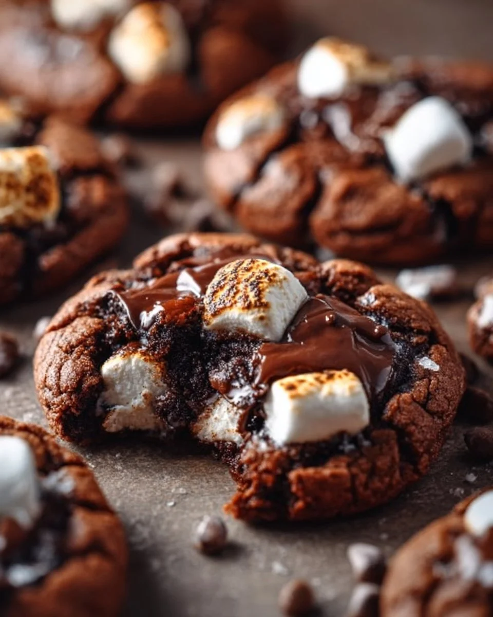 Hot Chocolate Cookies