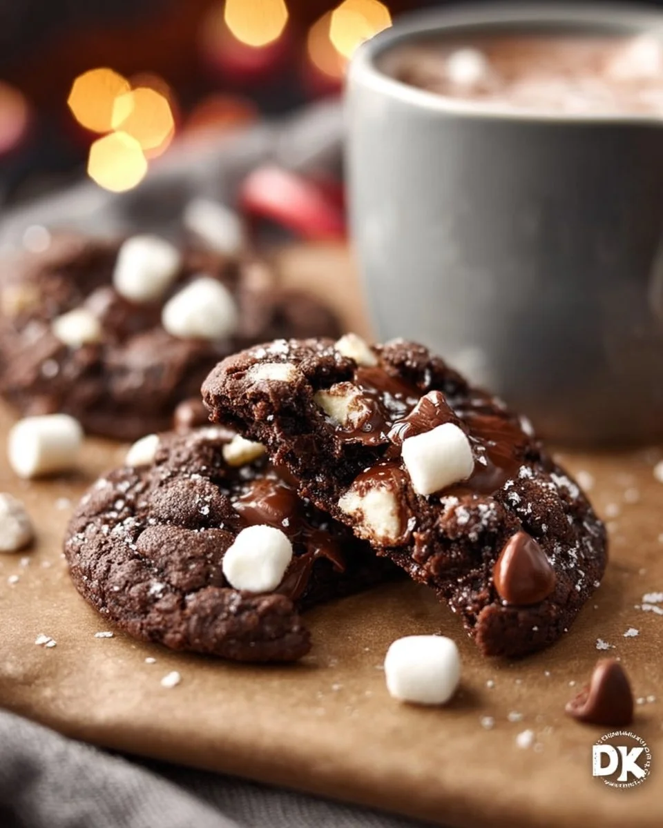 Hot Chocolate Cookies