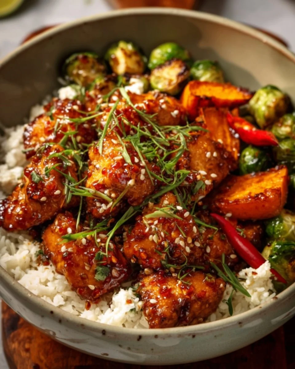 Hot Honey Chicken Bowl
