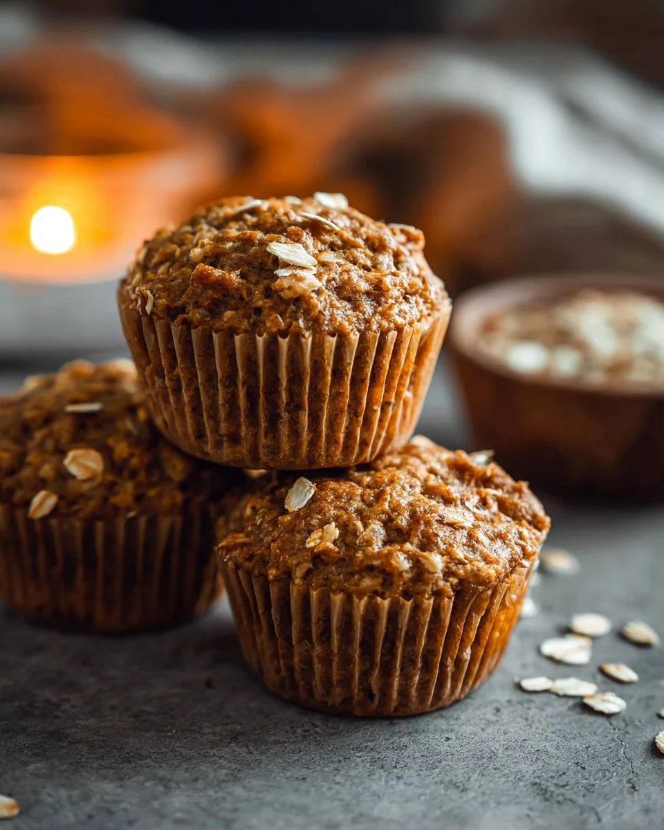 Banana Oatmeal Muffins