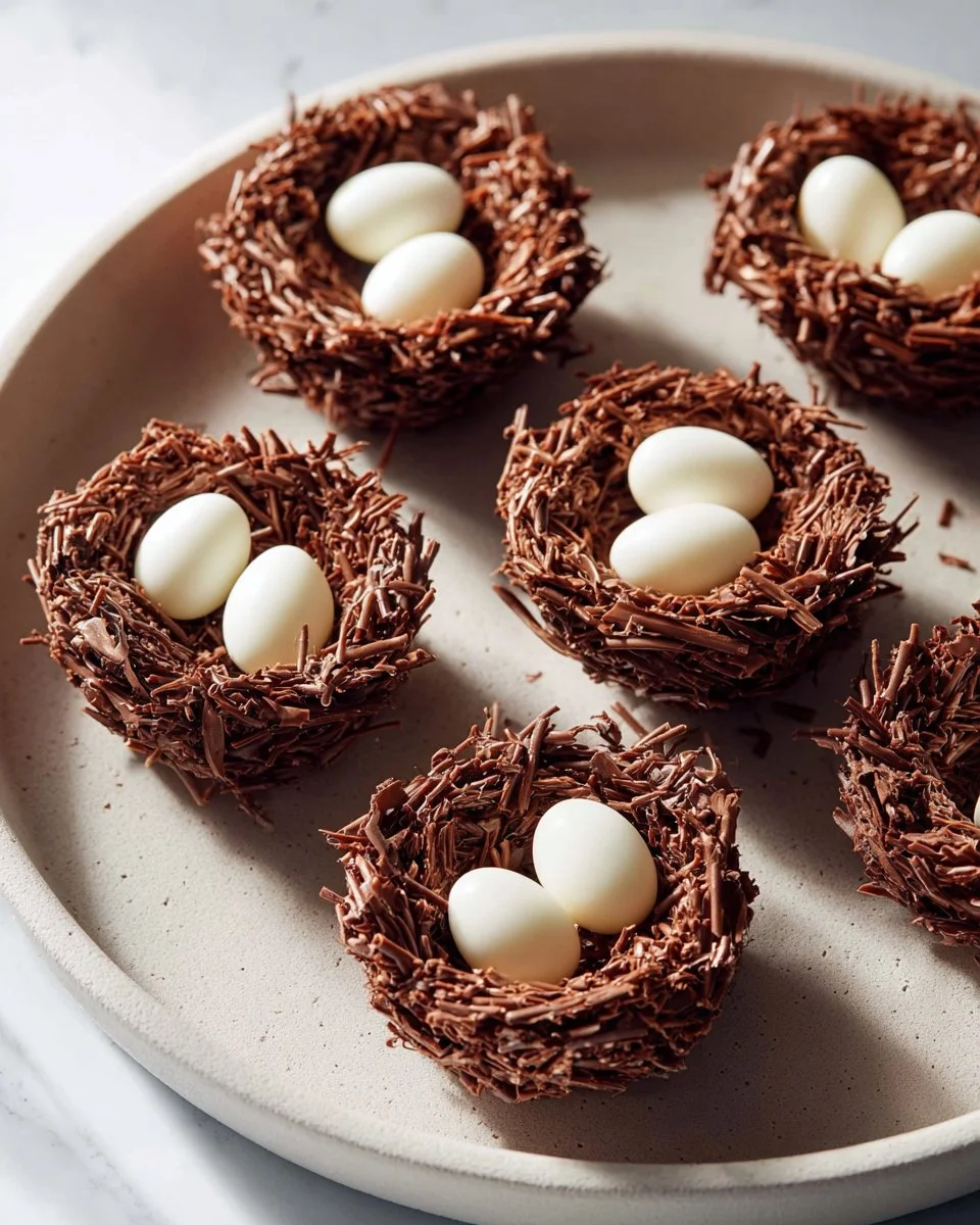 Delicious No-Bake Bird's Nest Cookies