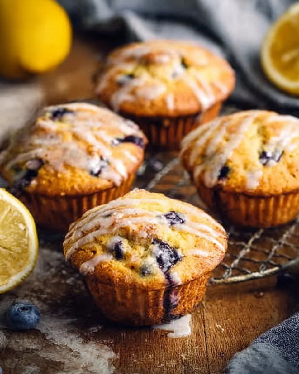 Lemon Blueberry Muffins