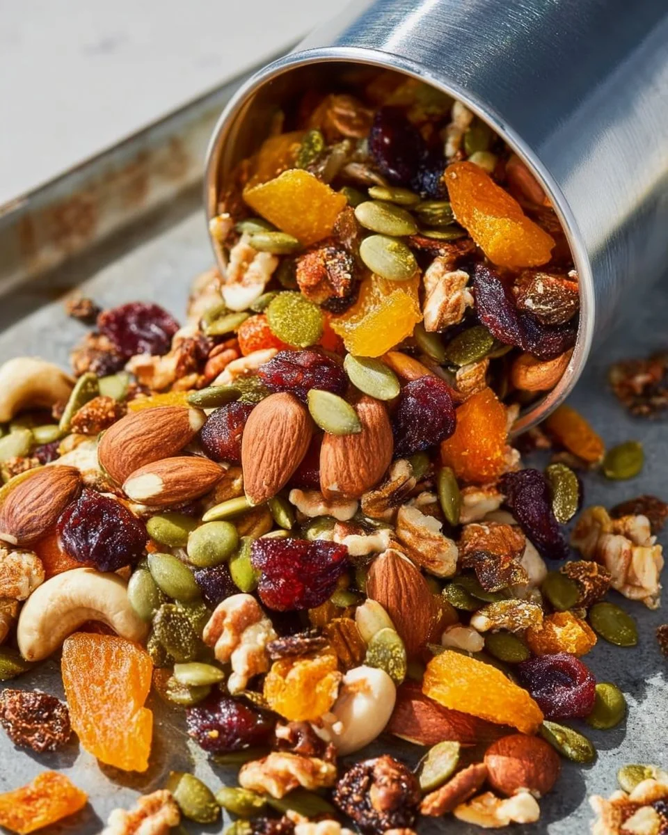 Maple Pumpkin Fall Harvest Trail Mix | Trail Mix Recipe