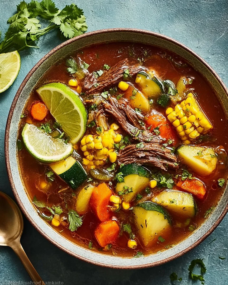 Mexican Beef and Vegetable Soup