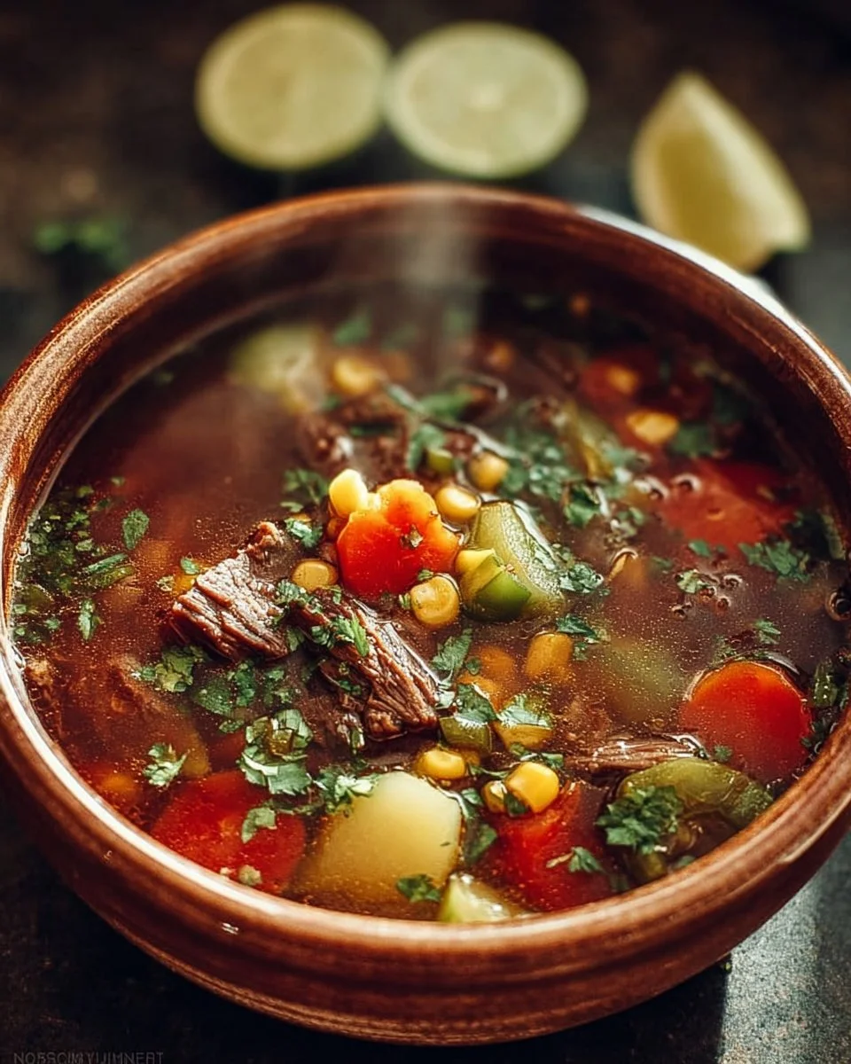 Mexican Beef and Vegetable Soup