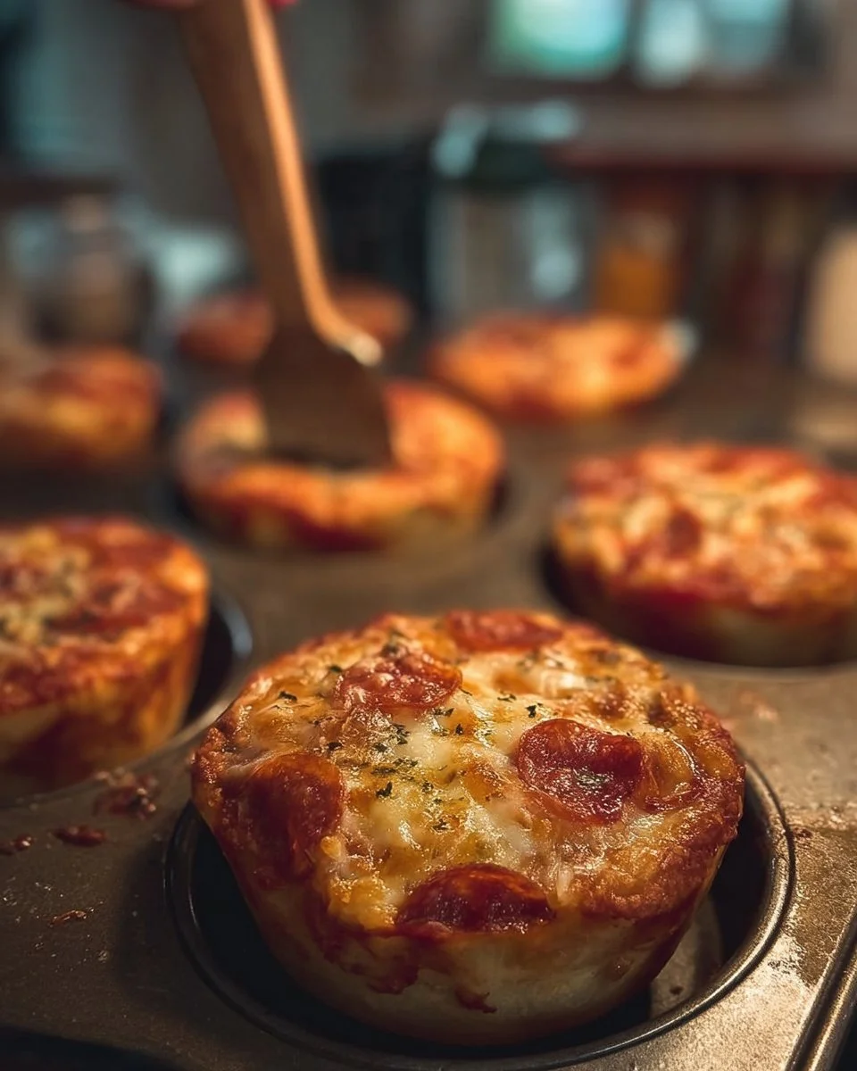 Mini Deep Dish Pizzas
