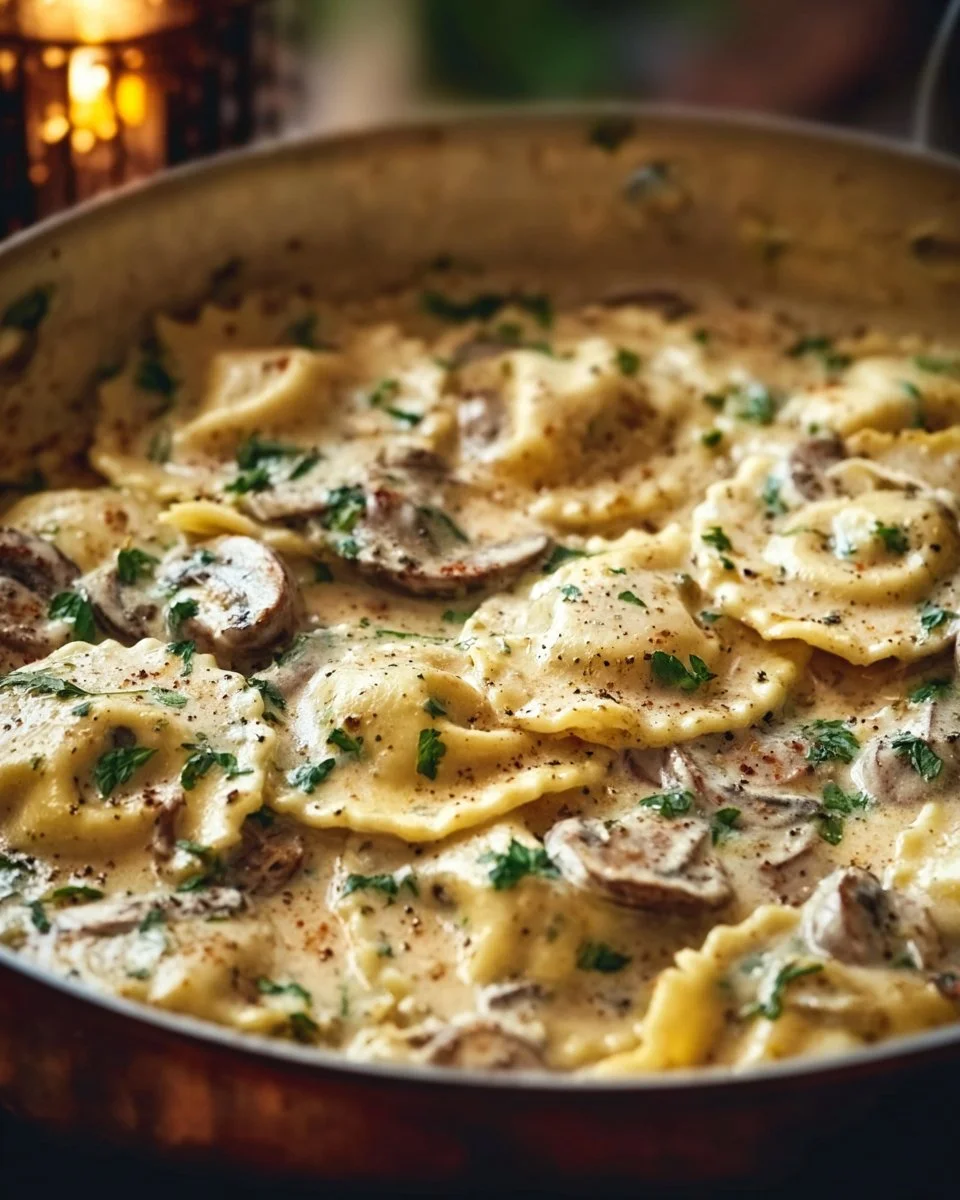 Mushroom Ravioli Sauce