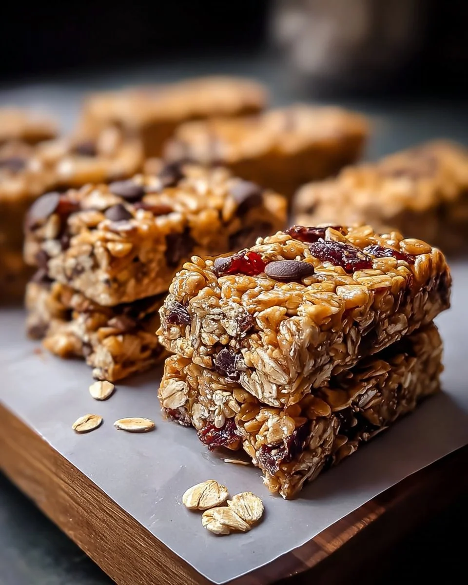 Easy No Bake Granola Bars