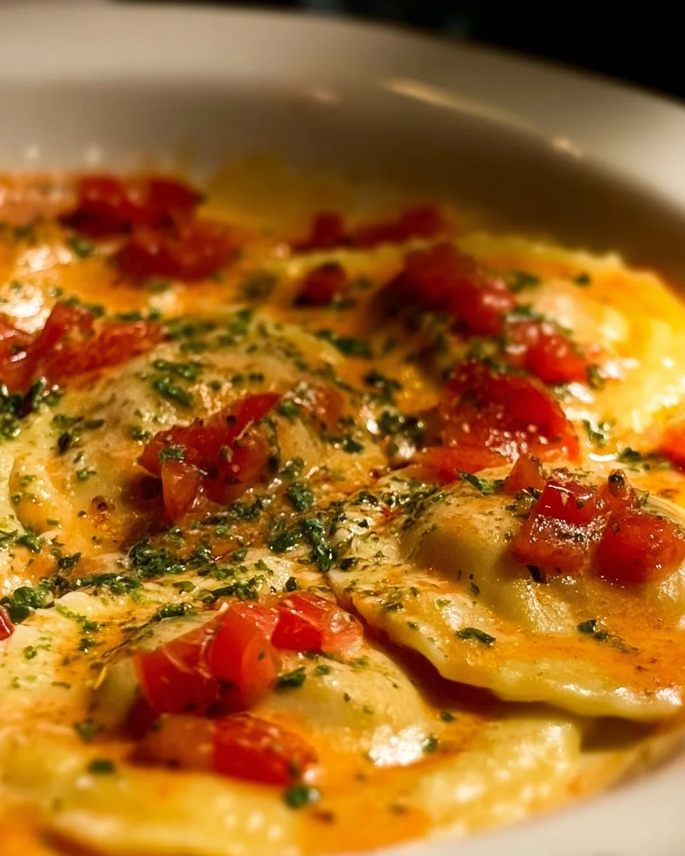 Olive Garden Portobello Ravioli