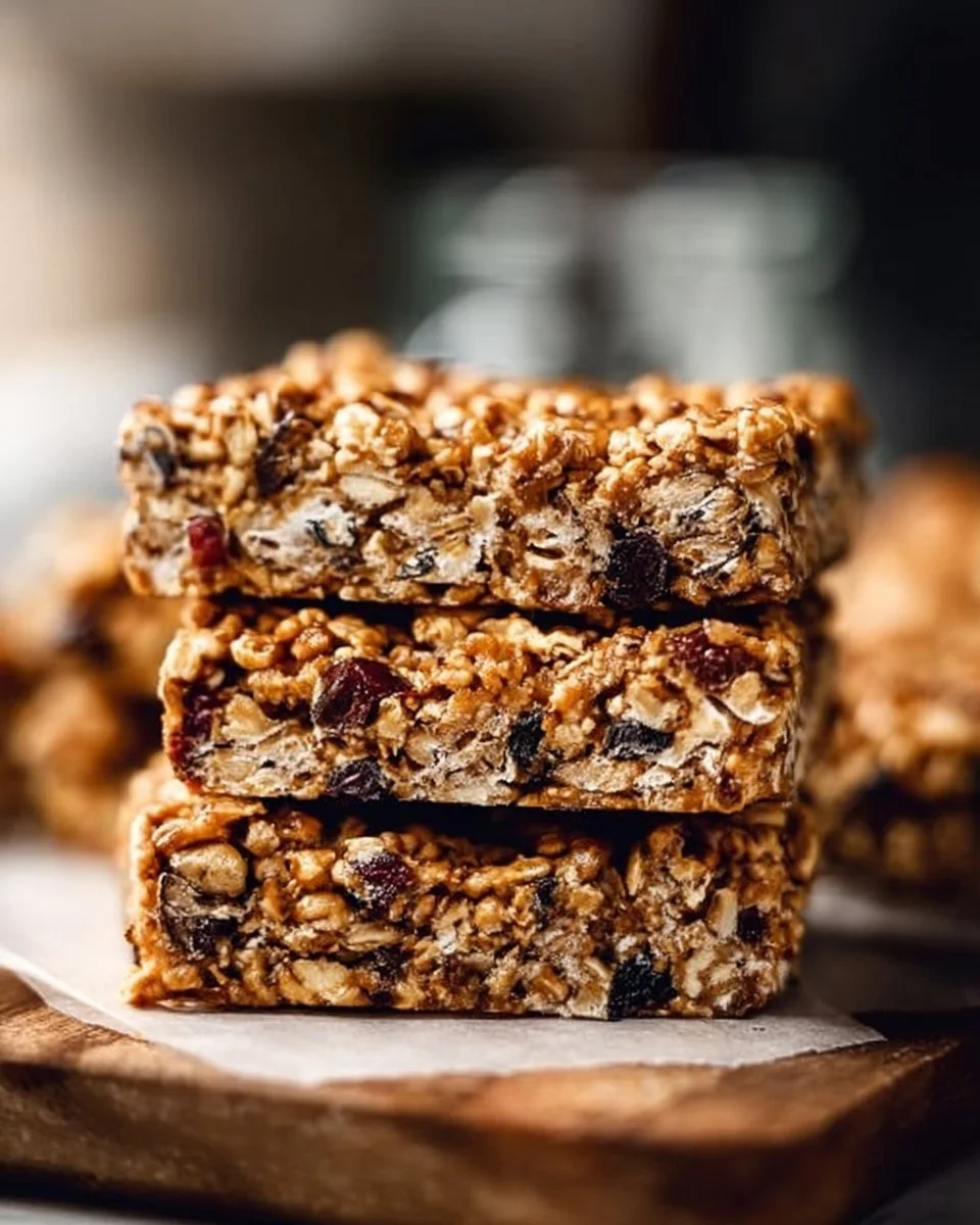 Peanut Butter Granola Bars