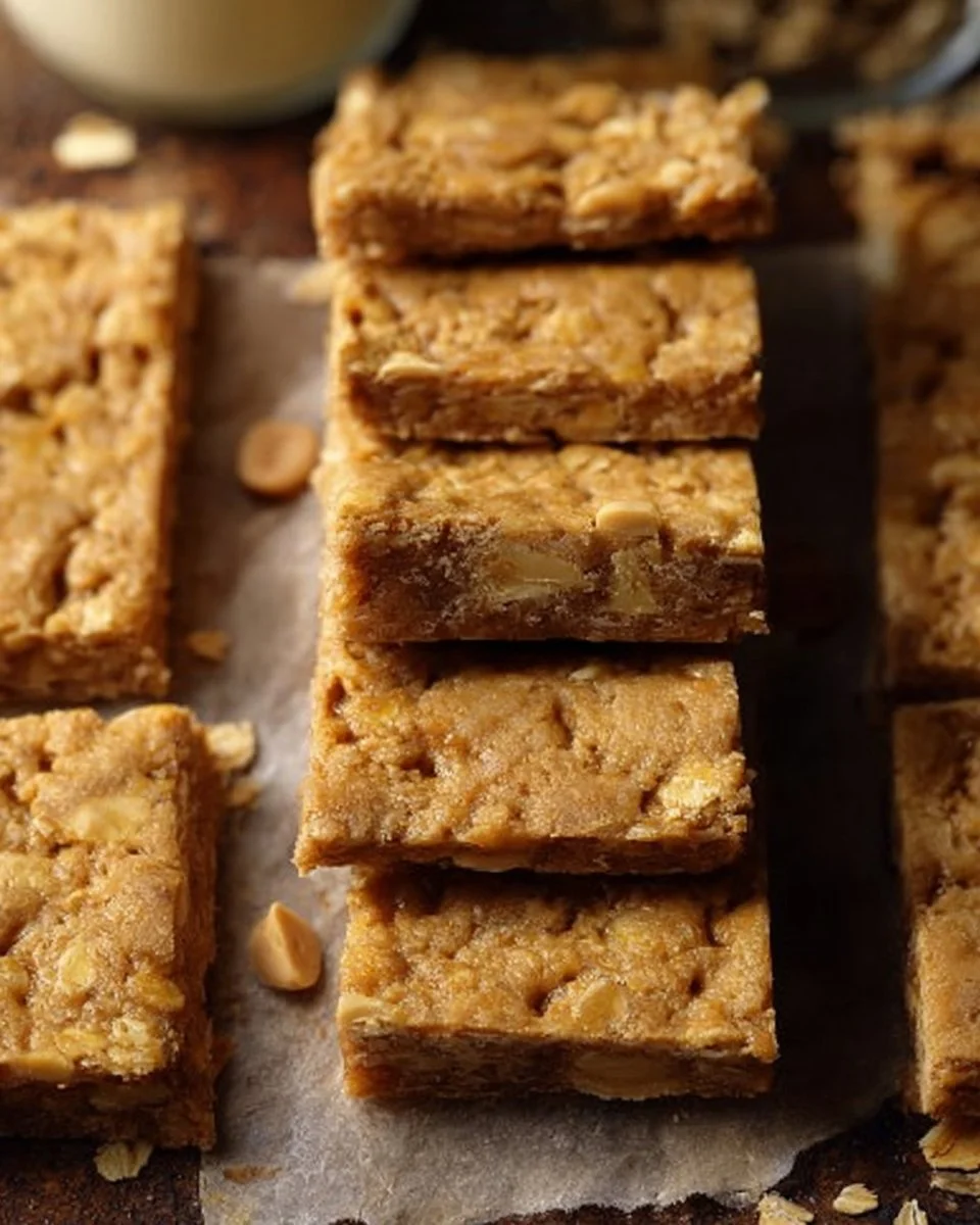 Peanut Butter Oat Bars