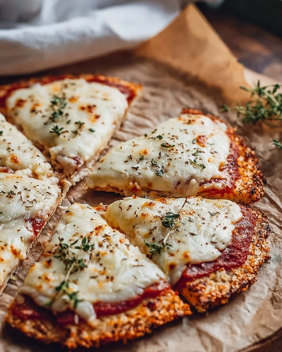 Quinoa Flatbread Pizza Crust