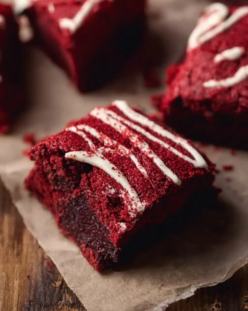 Red Velvet Brownies