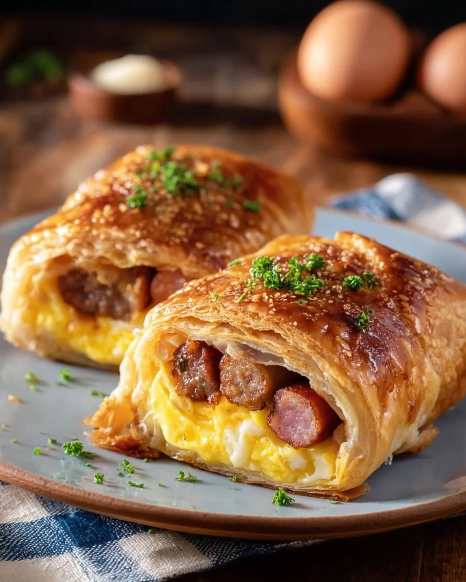 Sausage Egg Breakfast Roll-Ups – Quick & Easy Morning Treat! - mommyplates