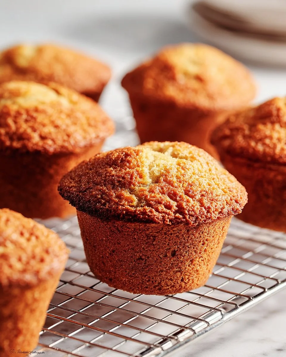 Savory-sweet zucchini orange oat muffins on a plate with fresh ingredients