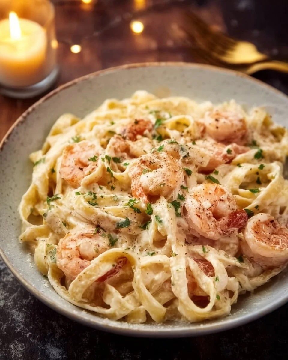 Shrimp Alfredo