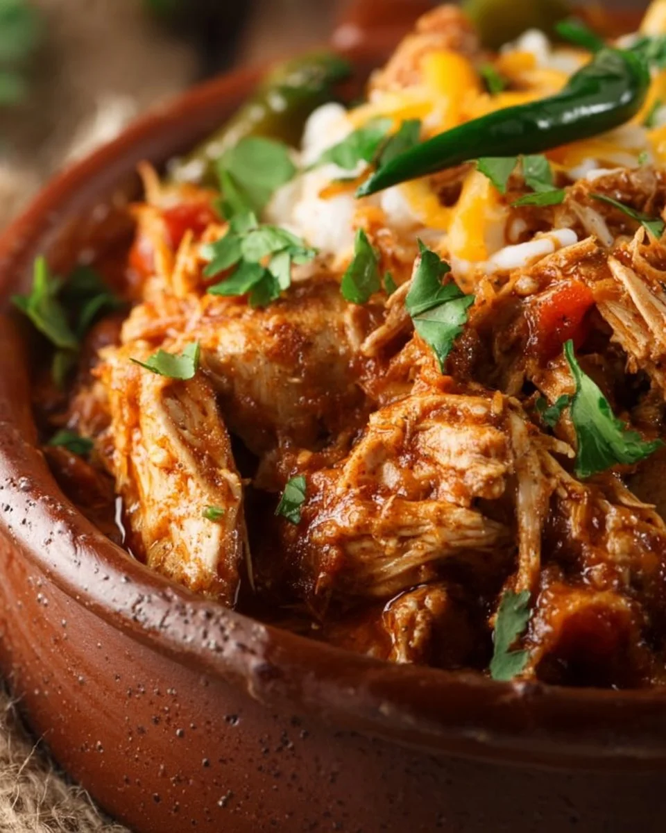 Slow Cooker Salsa Chicken