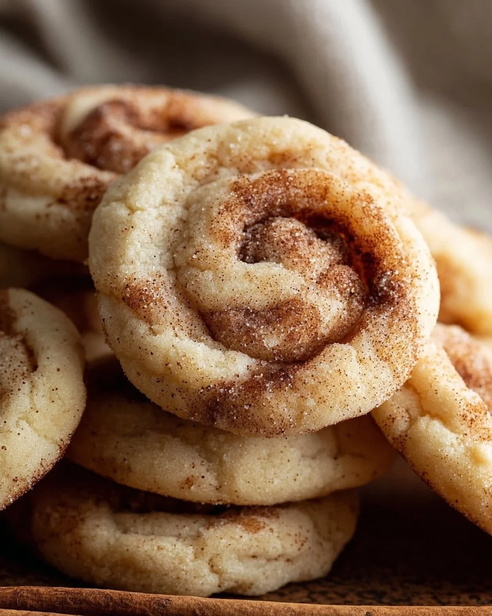 Soft and Chewy Cinnamon Roll Sugar Cookies