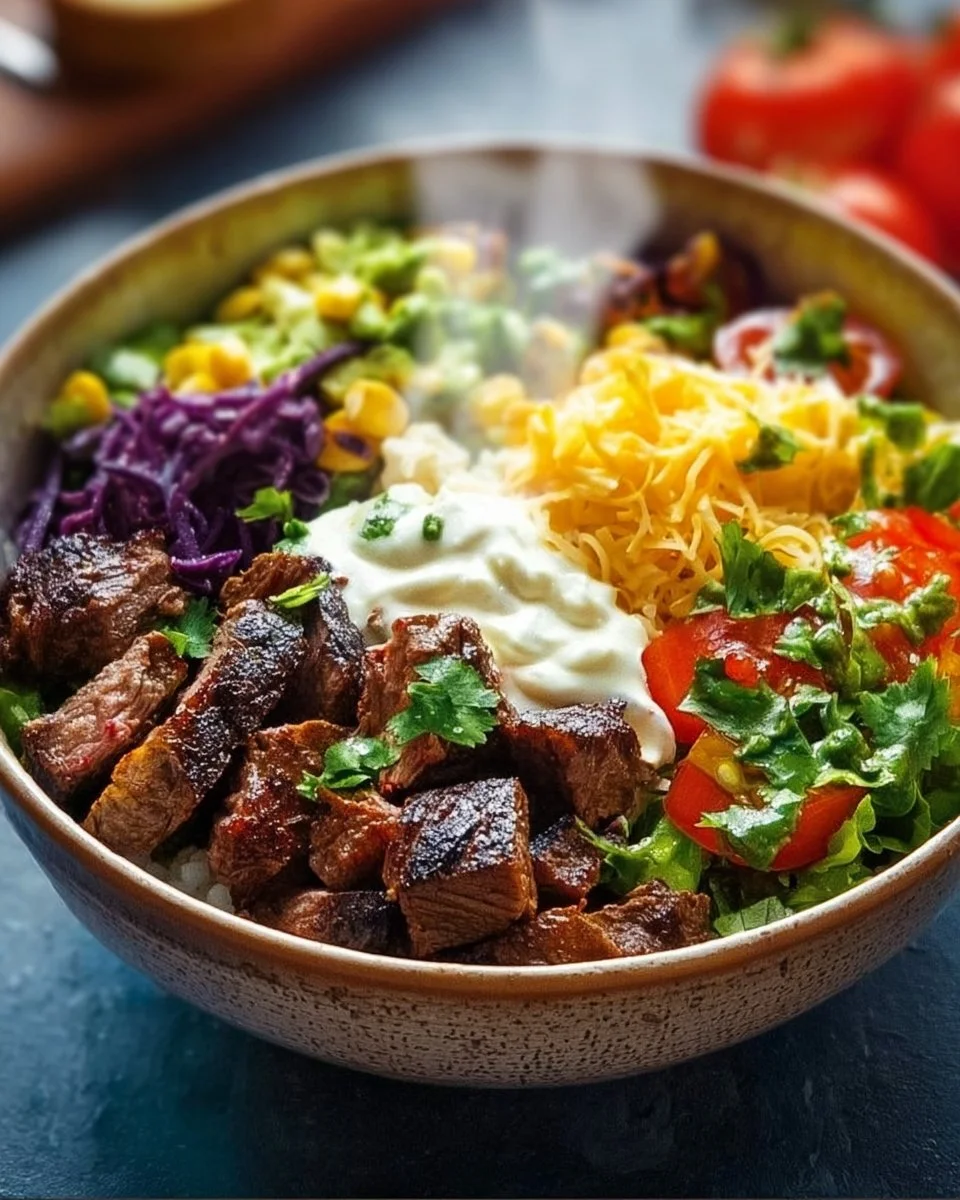 Steak Burrito Bowl