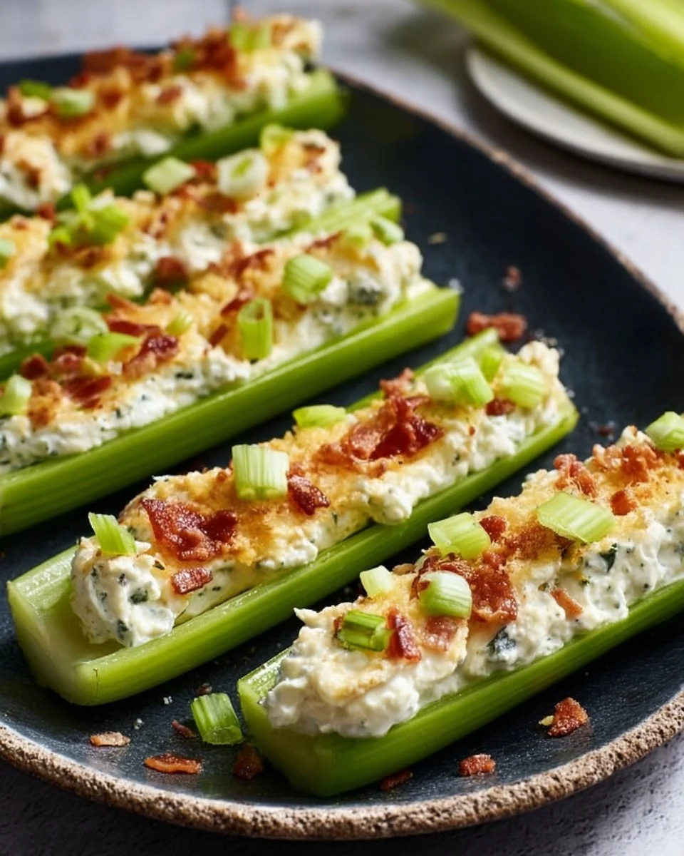 Stuffed Celery Sticks