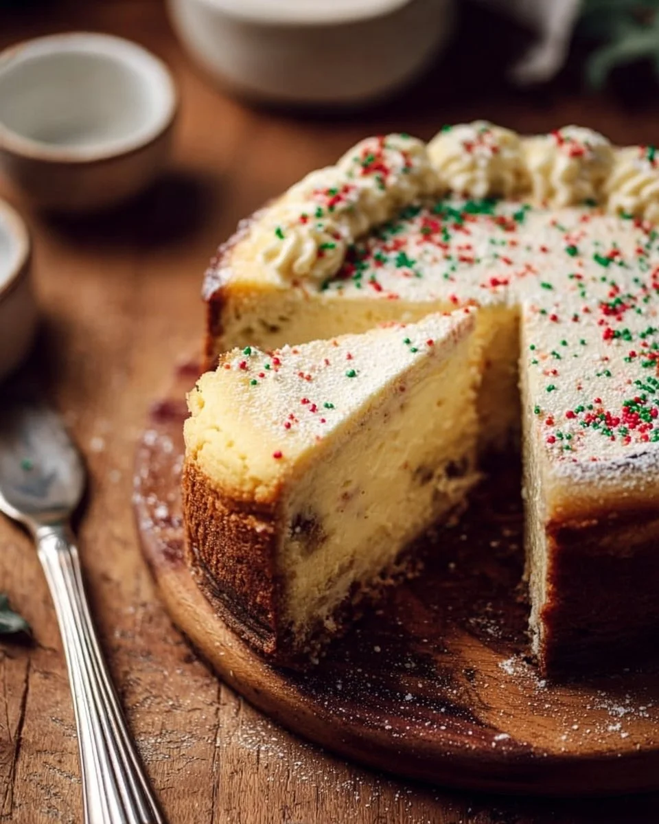 Sugar Cookie Cheesecake