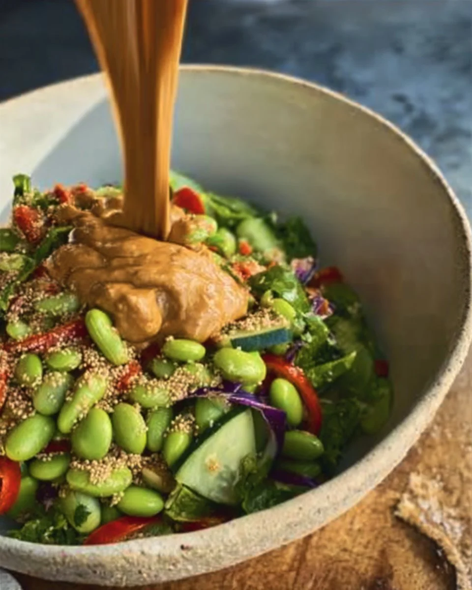 Thai-Inspired Edamame Crunch Salad