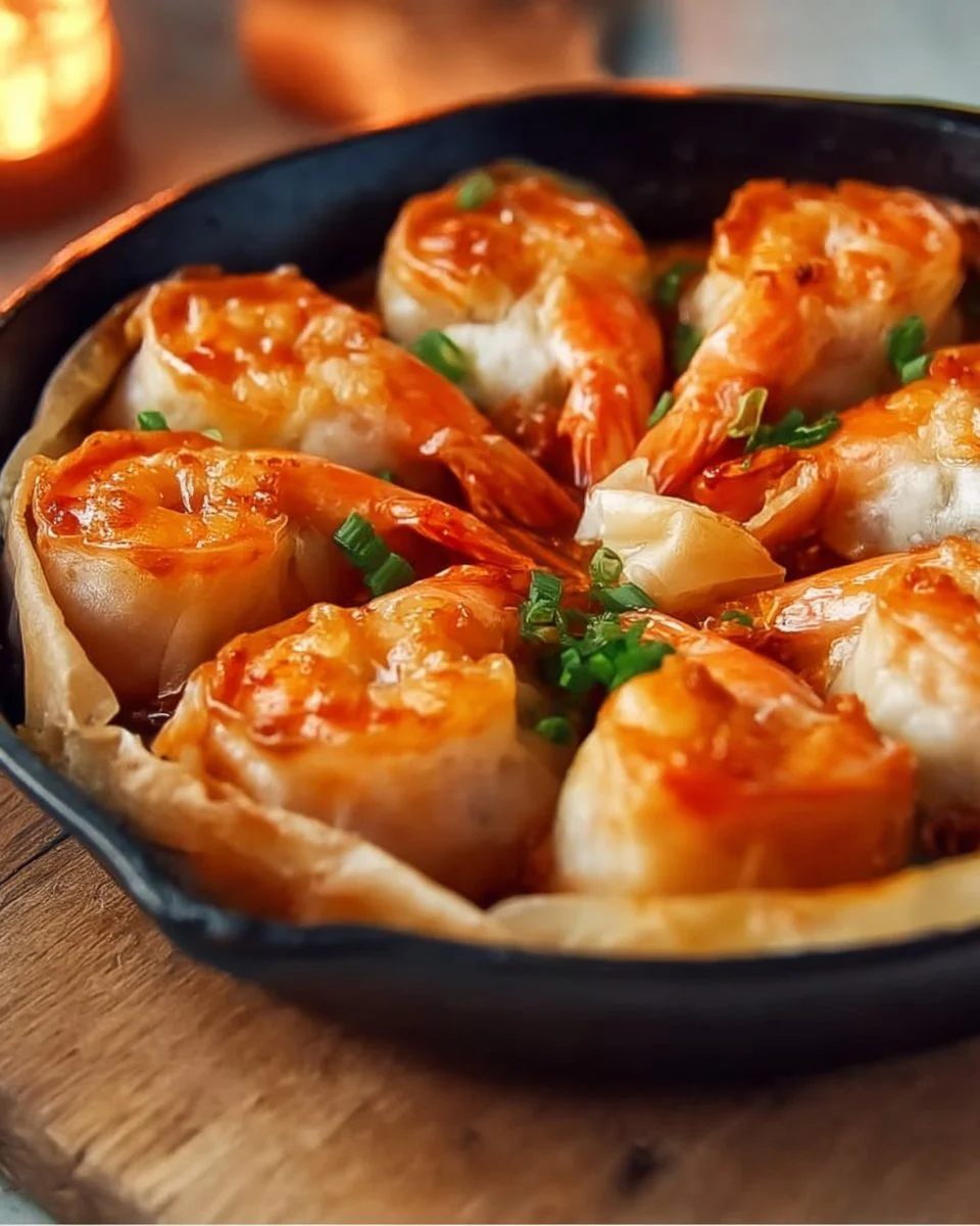 Thai Shrimp in a Blanket