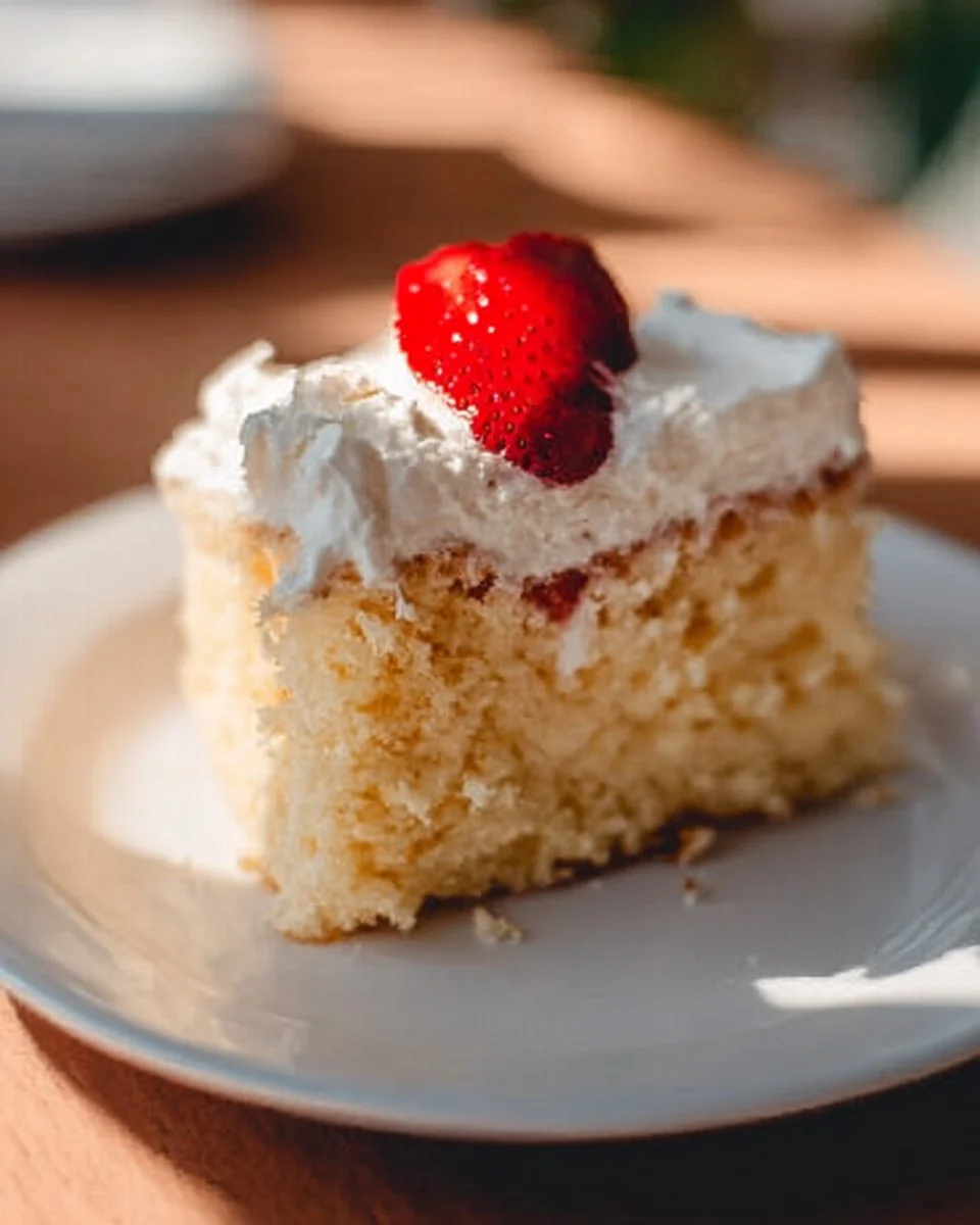 Three Milks (with box cake mix)