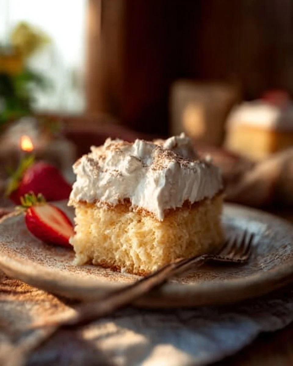 Three Milks (with box cake mix)