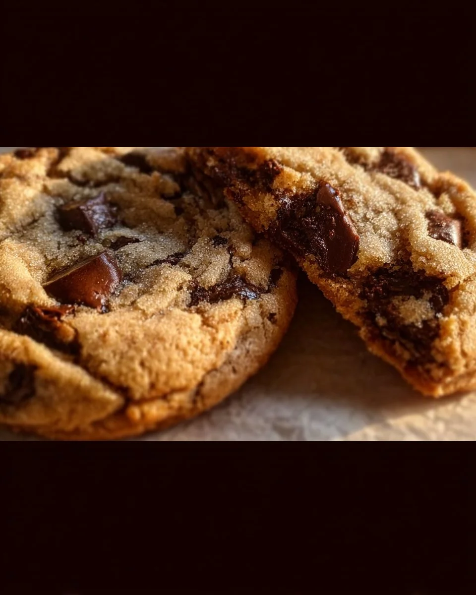 Ultra Thick Bakery Style Chocolate Chip Cookies – Crispy Edges, Gooey Centers, and Loaded with Chocolate!