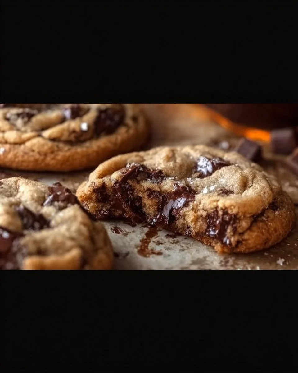 Ultra Thick Bakery Style Chocolate Chip Cookies – Crispy Edges, Gooey Centers, and Loaded with Chocolate!
