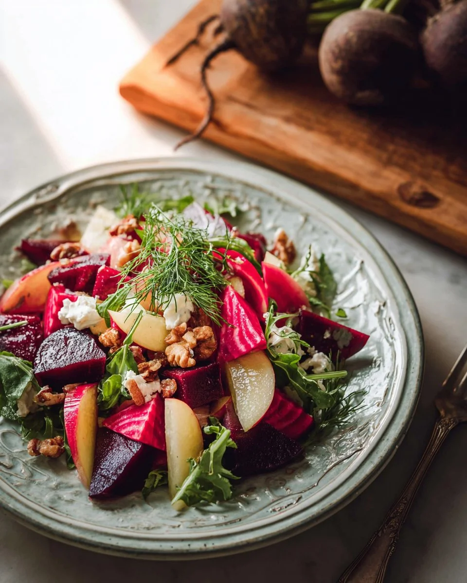 Apple, Beet & Fennel Salad