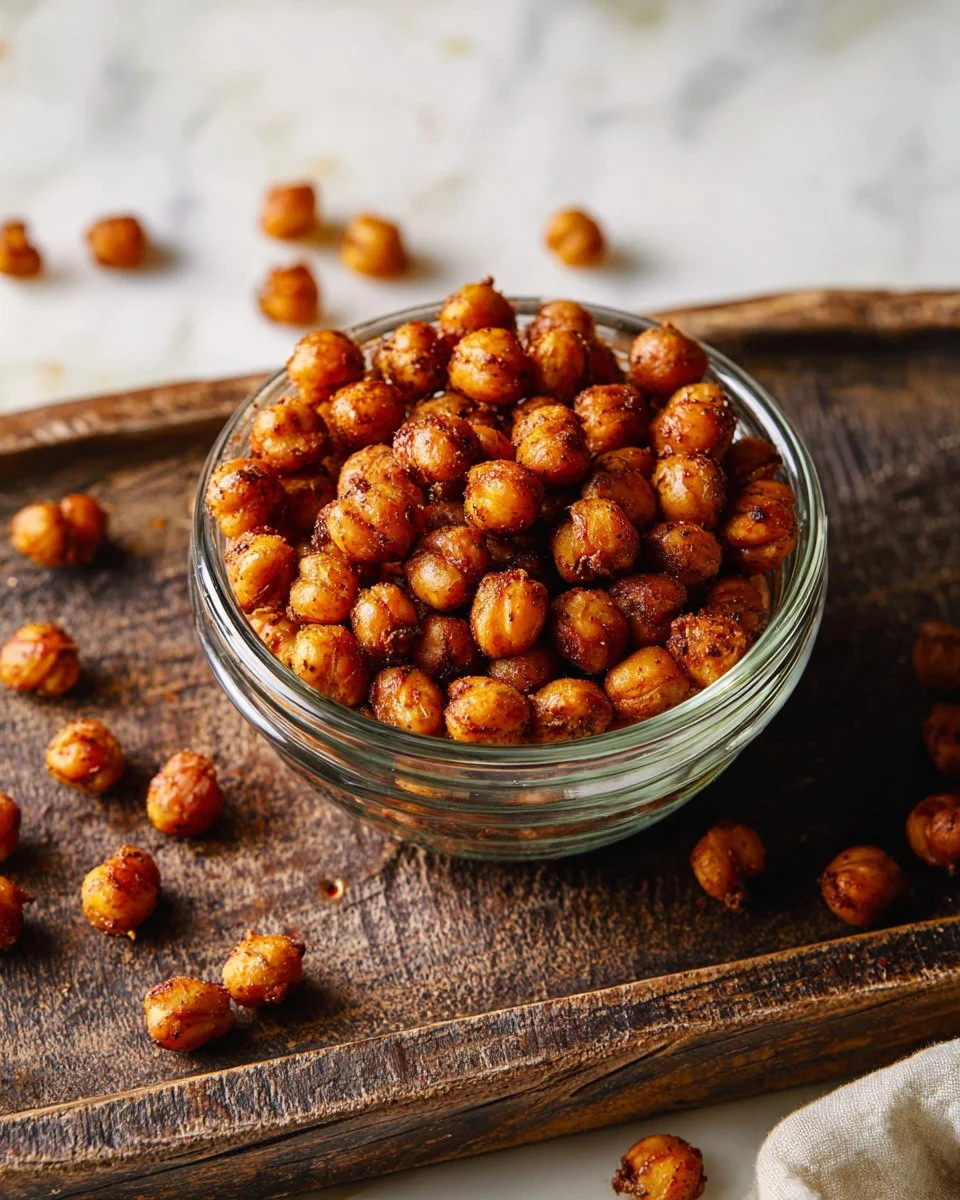 Chipotle Roasted Chickpeas