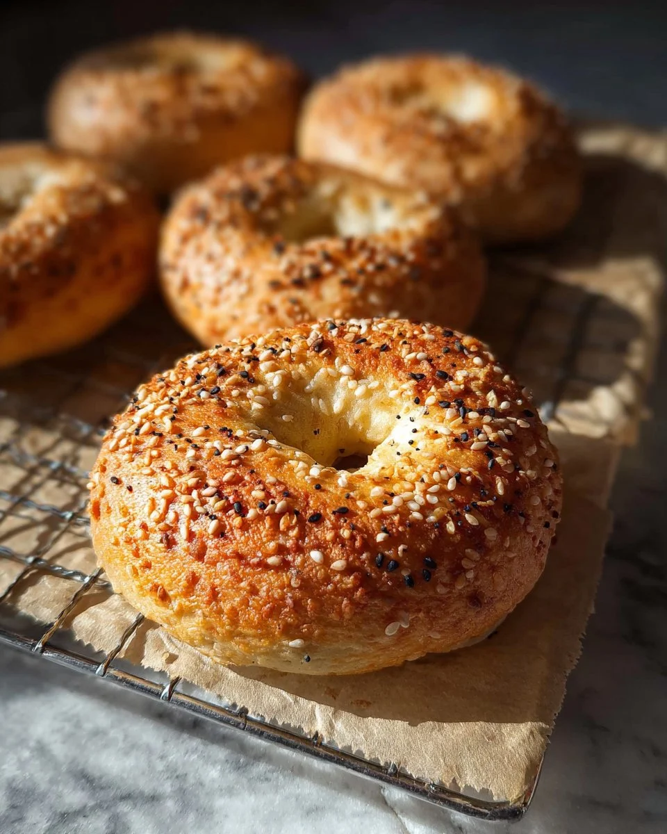 Cottage Cheese Bagels (Viral)