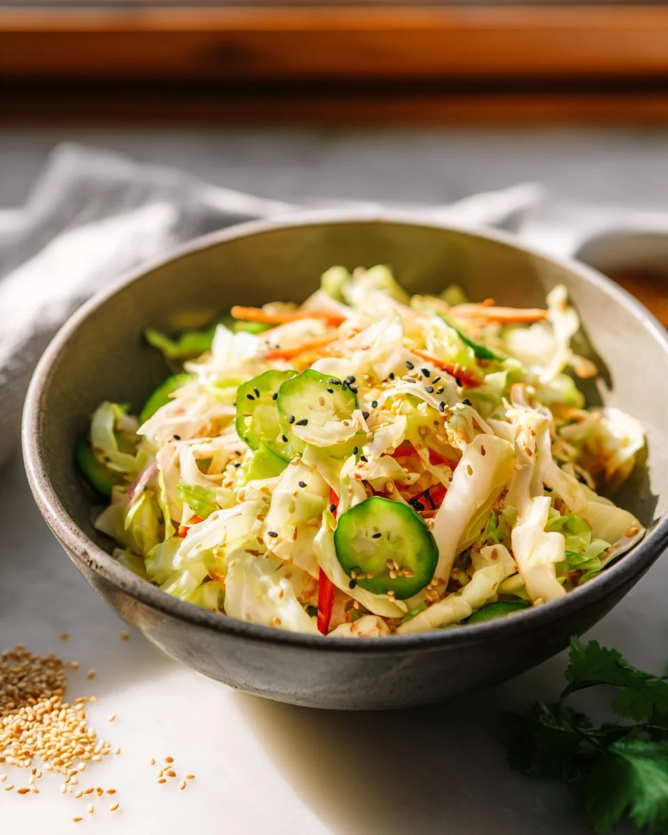 Sesame Cabbage Salad